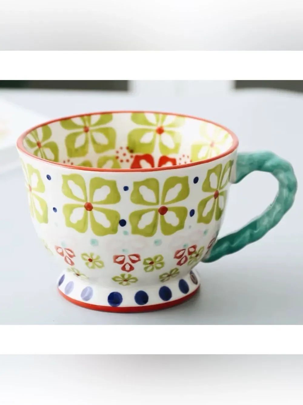 New Anthropologie With A Twist Teacup
